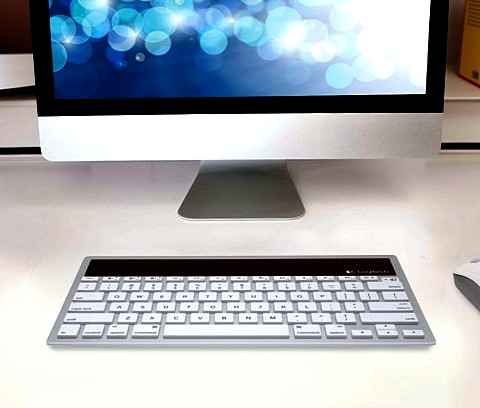 Компания Logitech внедряет технологию Bluetooth для клавиатур K760 с солнечным элементом питания, и распространяющихся под Mac, iPad и Iphone.