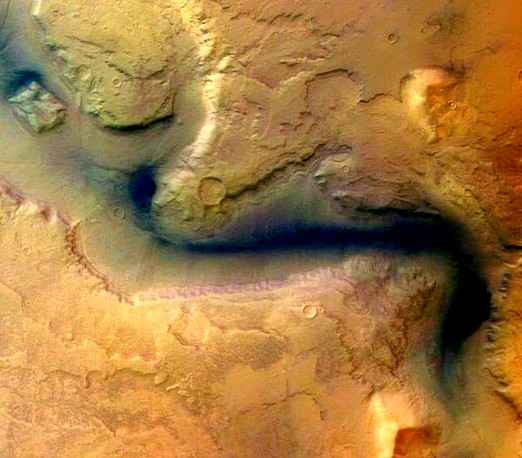 Водные запасы Марса столь же богаты, что и земные