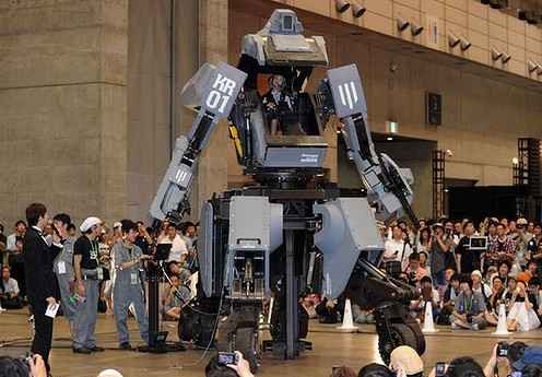 Прототип боевого робота Kuratas уже можно купить в Японии