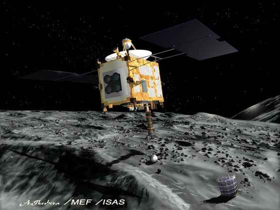 Японский зонд Хаябуса-2 будет покорять астероид 1999 JU3