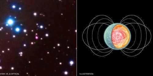 Астрофизики изучили новый вид магнетара SGR 0418